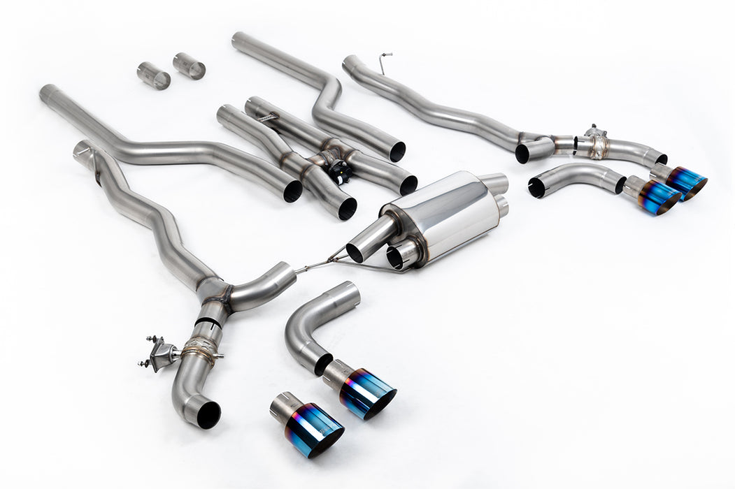BMW 5er M5 & M5 Competition 4.4l Twin Turbo F90, mit OPF – MILLTEK Abgasanlage ab Katalysator