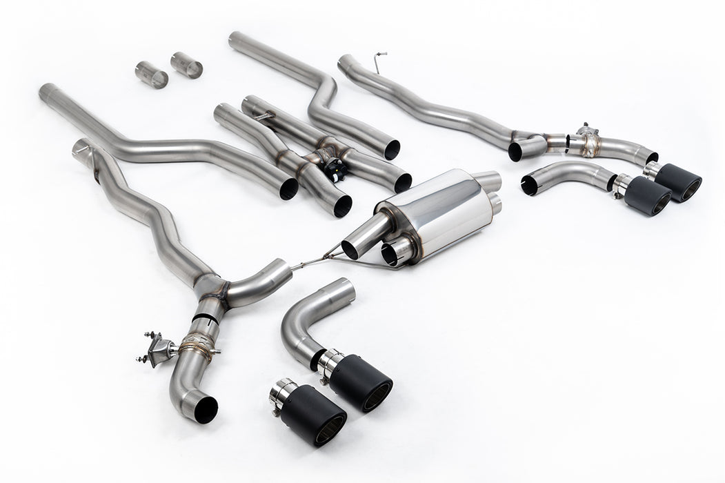 BMW 5er M5 & M5 Competition 4.4l Twin Turbo F90, mit OPF – MILLTEK Abgasanlage ab Katalysator