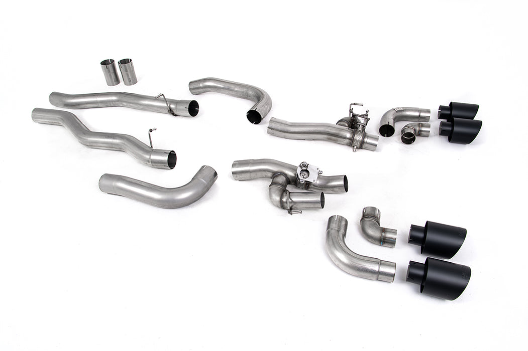 BMW 8er M8 & M8 Competition 4.4l V8 Twin Turbo F93 Gran Coupé LCI, mit OPF – MILLTEK Abgasanlage ab Ottopartikelfilter