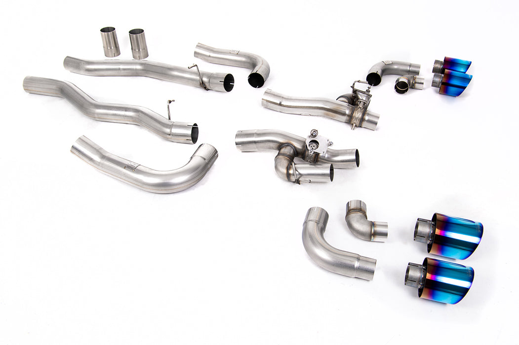 BMW 8er M8 & M8 Competition 4.4l V8 Twin Turbo F91 & F92 Coupé & Cabrio, mit OPF – MILLTEK Abgasanlage ab Ottopartikelfilter