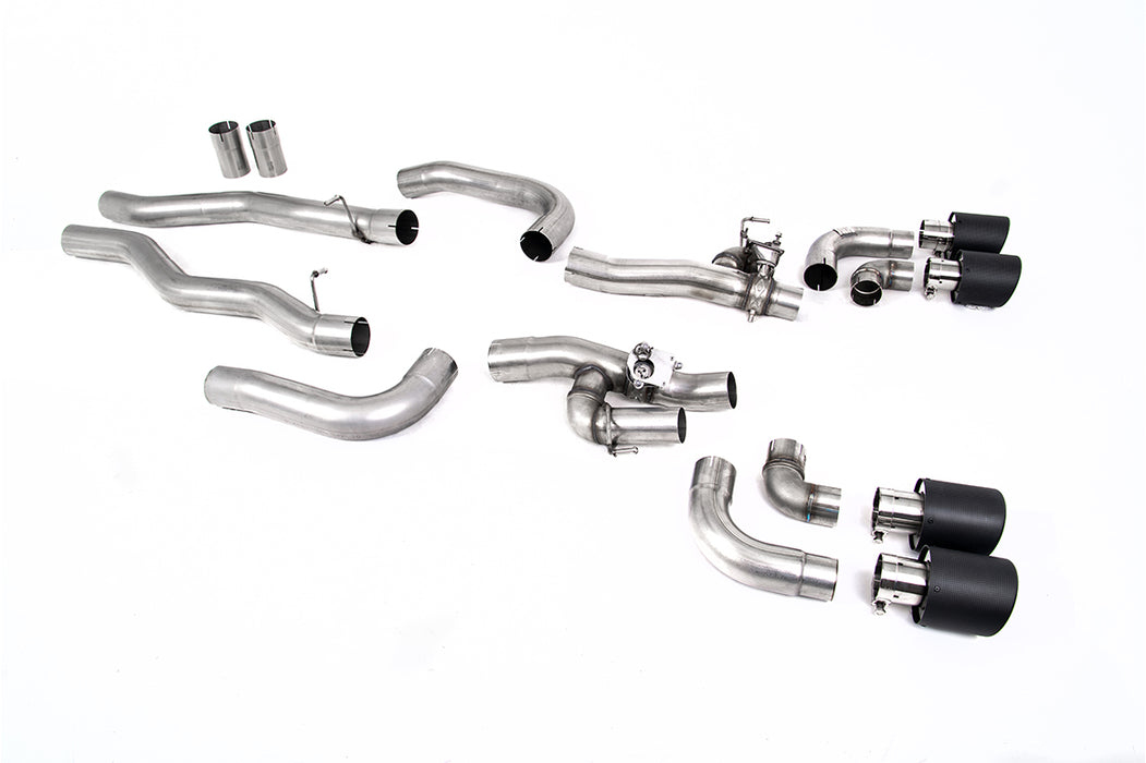 BMW 8er M8 & M8 Competition 4.4l V8 Twin Turbo F91 & F92 Coupé & Cabrio, mit OPF – MILLTEK Abgasanlage ab Ottopartikelfilter