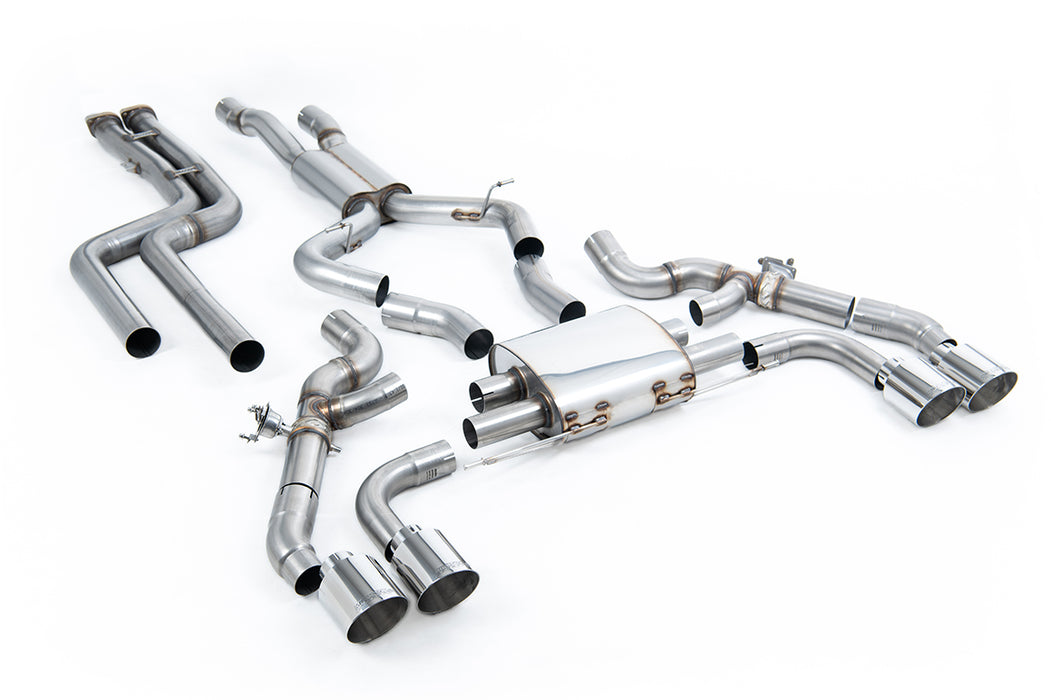 BMW X3 X3M / X3M Competition G01 3.0 S58 Motor - bis LCI, mit OPF – MILLTEK Abgasanlage ab Downpipe