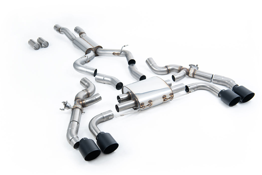 BMW X3 X3M / X3M Competition (G01) 3.0 (S58 Motor - LCI) (2022 und Later) – MILLTEK Endschalldämpfer ab Hinterachse