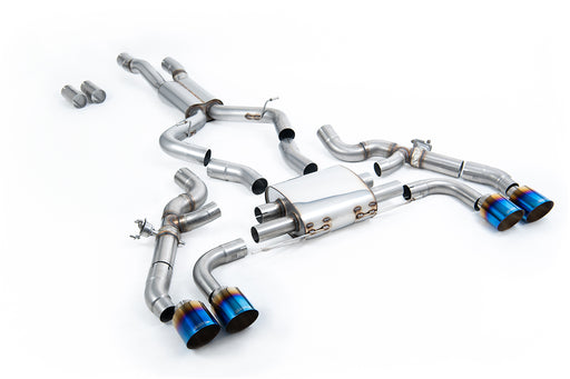 BMW X3 X3M / X3M Competition (G01) 3.0 (S58 Motor - LCI) (2022 und Later) – MILLTEK Endschalldämpfer ab Hinterachse