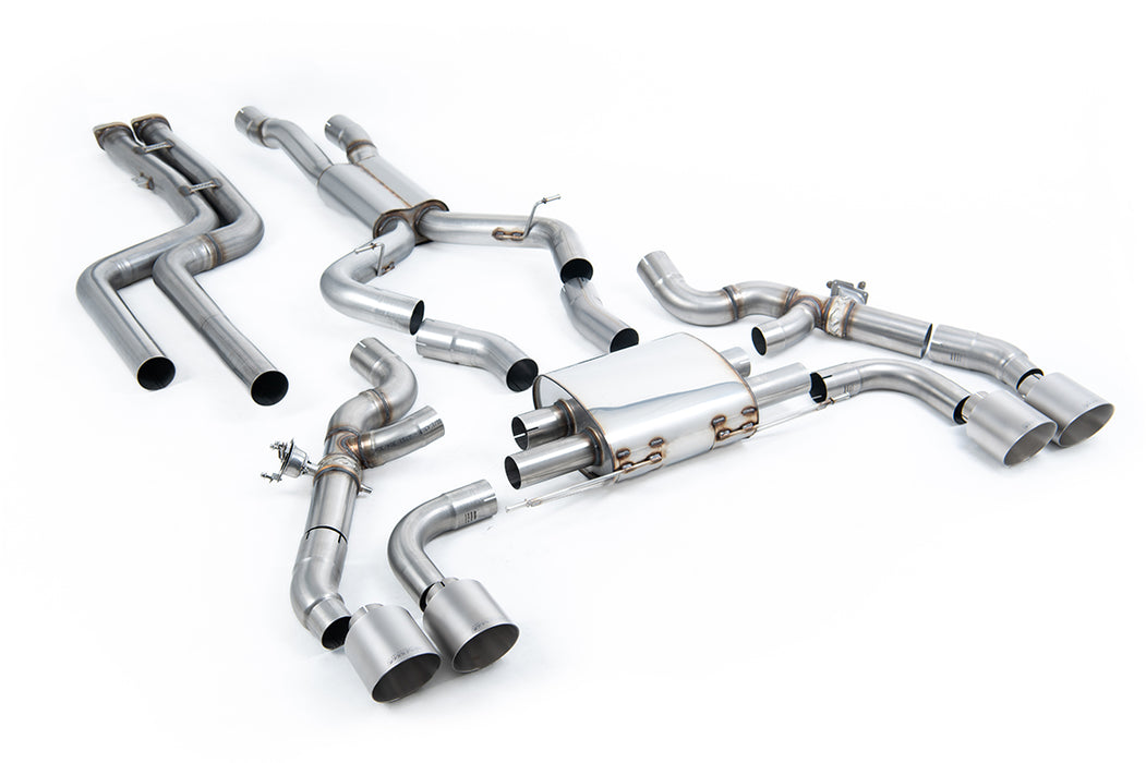 BMW X3 X3M / X3M Competition (G01) 3.0 (S58 Motor - LCI) (2022 und Later) – MILLTEK Abgasanlage ab Katalysator