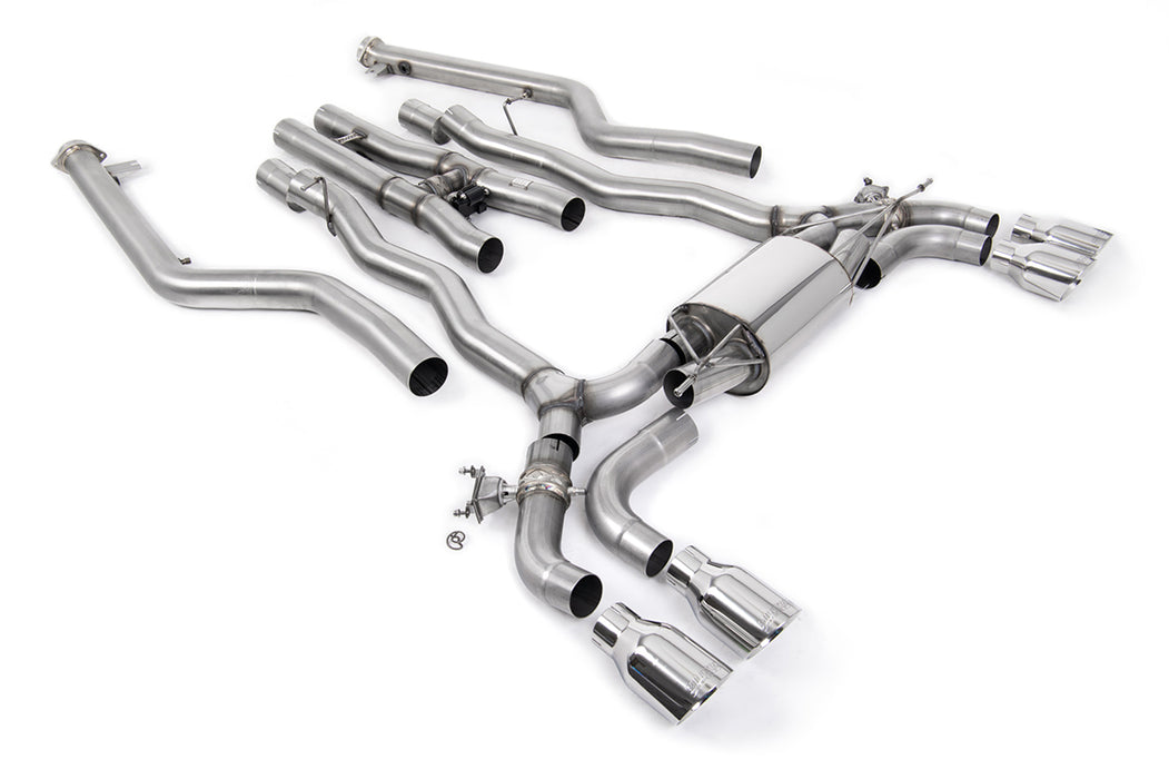 BMW 5er M5 & M5 Competition 4.4l Twin Turbo F90 LCI, mit OPF – MILLTEK Abgasanlage ab Katalysator