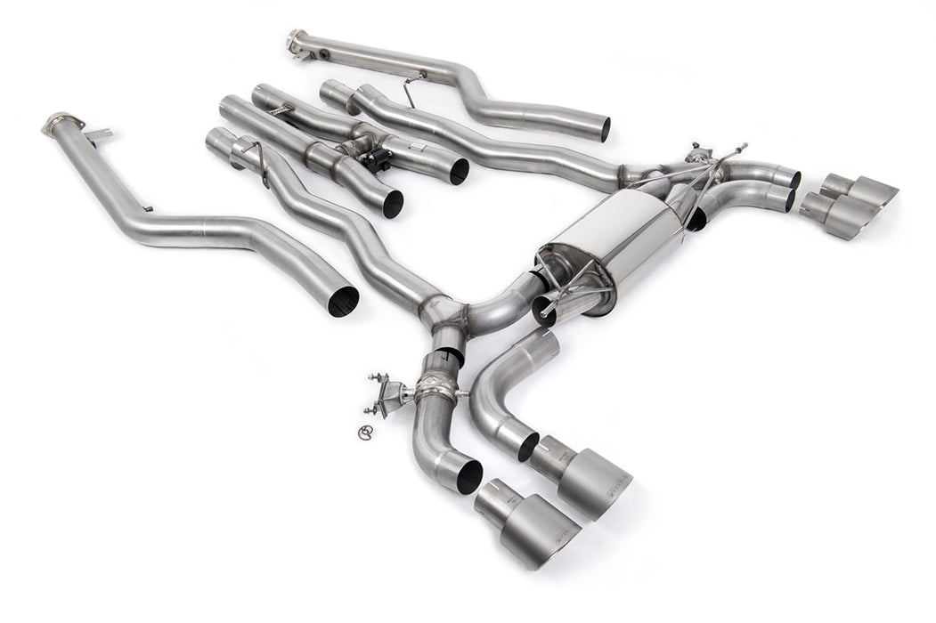 BMW 5er M5 & M5 Competition 4.4l Twin Turbo F90 LCI, mit OPF – MILLTEK Abgasanlage ab Katalysator