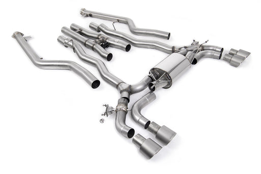 BMW 5er M5 & M5 Competition 4.4l Twin Turbo F90 LCI, mit OPF – MILLTEK Abgasanlage ab Katalysator