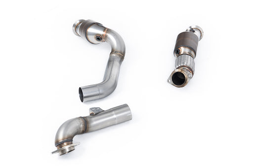 BMW 2er M2 Coupé G87 S58, mit OPF – MILLTEK Downpipe mit Sportkatalysator