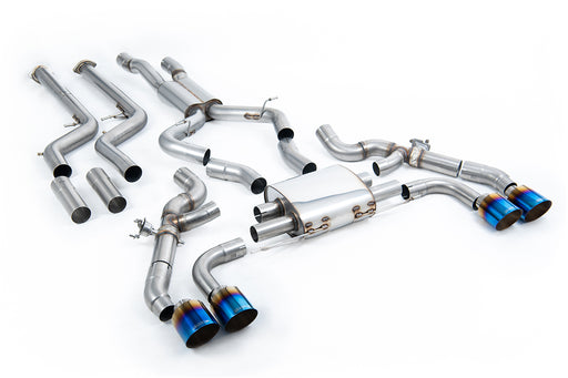 BMW X4 X4M / X4M Competition G02 3.0 S58 Motor - LCI, mit OPF – MILLTEK Abgasanlage ab Downpipe