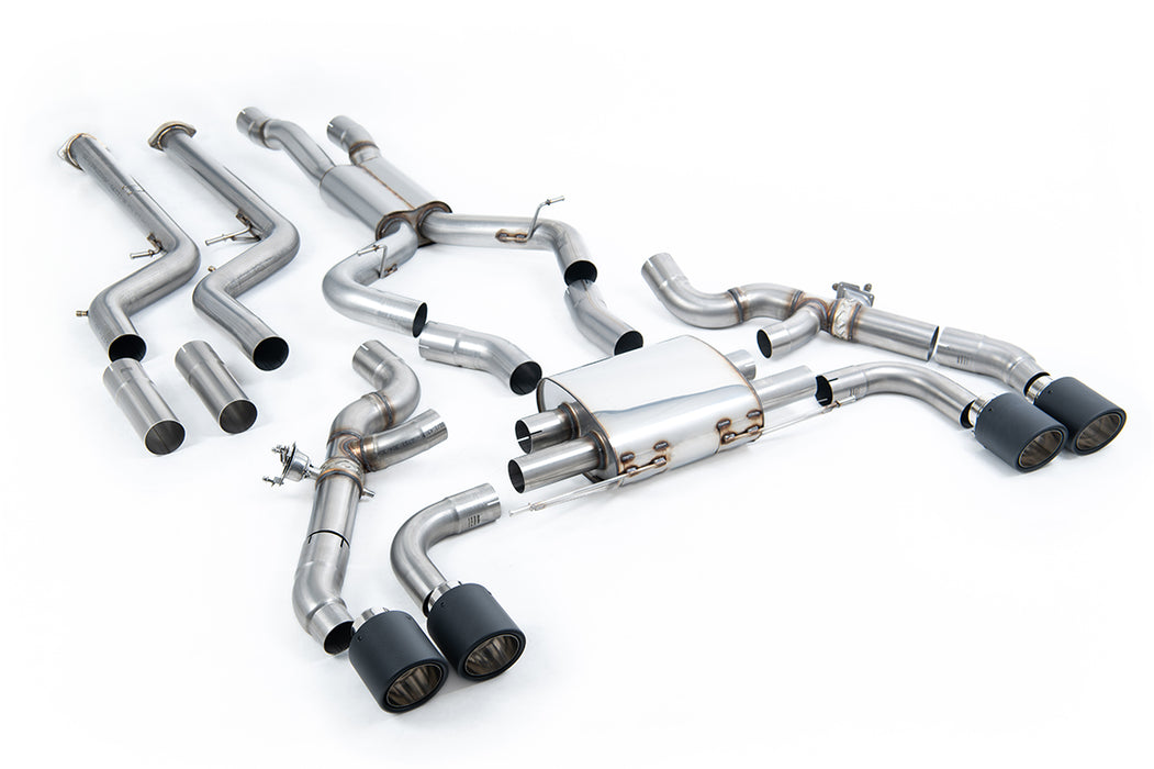 BMW X3 X3M / X3M Competition G01 3.0 S58 Motor - LCI, mit OPF – MILLTEK Abgasanlage ab Downpipe