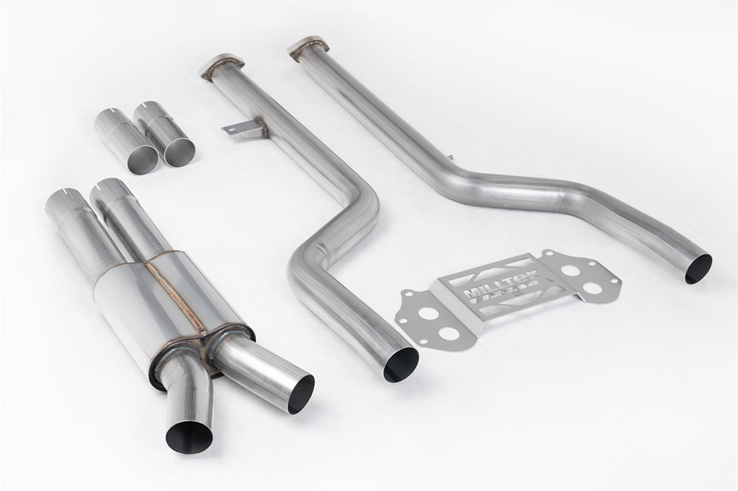BMW 4er G82 M4 & M4 Competition S58 3.0 Turbo, ohne OPF – MILLTEK Ersatzrohr für Nachkatalysator
