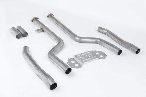 BMW 3er G80 M3 & M3 Competition S58 3.0 Turbo, ohne OPF – MILLTEK Ersatzrohr für Nachkatalysator