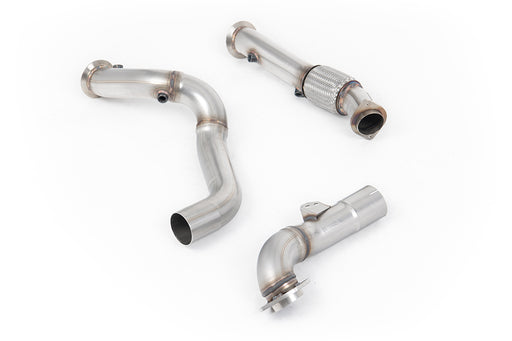 BMW 4er G82 M4 & M4 Competition S58 3.0 Turbo, ohne OPF – MILLTEK Downpipe mit Katersatzrohr