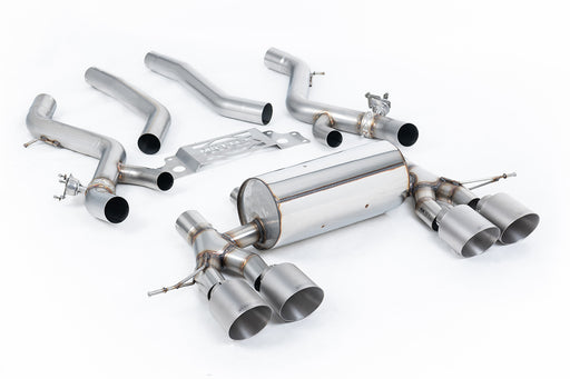 BMW 2er M2 Coupé G87 S58, mit OPF – MILLTEK Abgasanlage ab Ottopartikelfilter