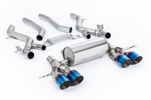 BMW 2er M2 Coupé G87 S58, mit OPF – MILLTEK Abgasanlage ab Ottopartikelfilter