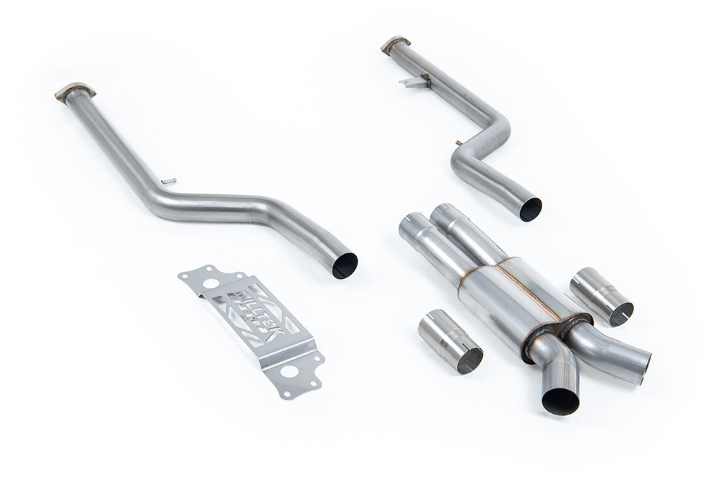 BMW 2er M2 Coupé G87 S58, mit OPF – MILLTEK OPF-Ersatzrohr