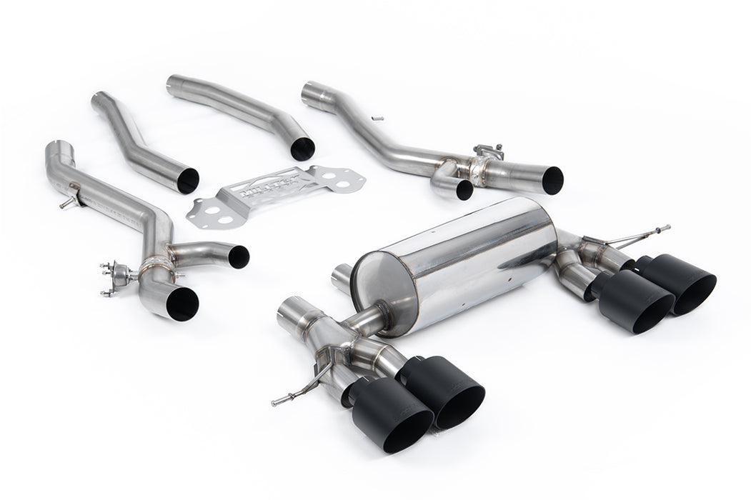BMW 4er G82 M4 & M4 Competition S58 3.0 Turbo, ohne OPF – MILLTEK Abgasanlage ab Nachkatalysator