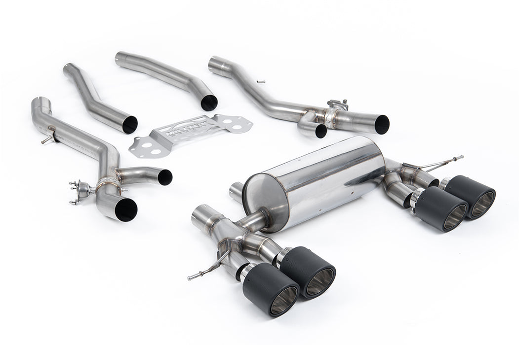BMW 3er G80/G81 M3 & M3 Competition S58 3.0 Turbo inkl. Touring & xDrive, mit OPF – MILLTEK Abgasanlage ab Ottopartikelfilter