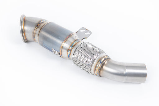 BMW 2er M240i Coupé (F22 LCI & ohne xDrive), mit OPF – MILLTEK Downpipe mit großem Querschnitt