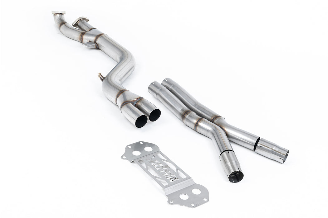 BMW 3er G80/G81 M3 & M3 Competition S58 3.0 Turbo inkl. Touring & xDrive, mit OPF – MILLTEK OPF-Ersatzrohr