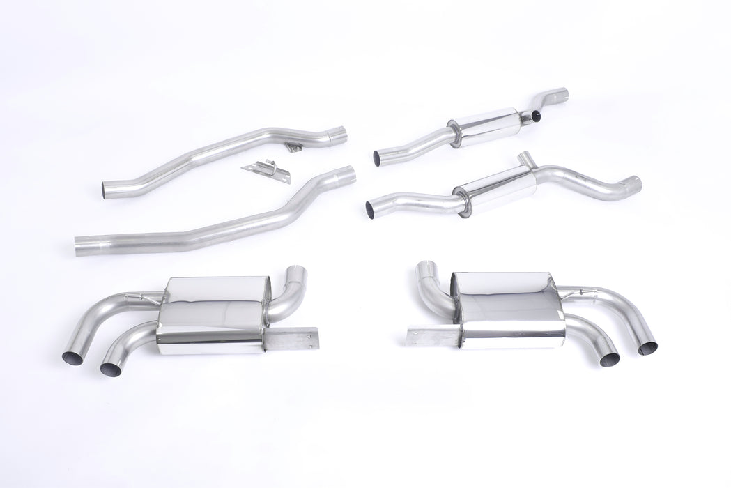 Porsche Cayenne 958 Turbo 4.8 V8 (Vorfacelift) – MILLTEK Abgasanlage ab Katalysator
