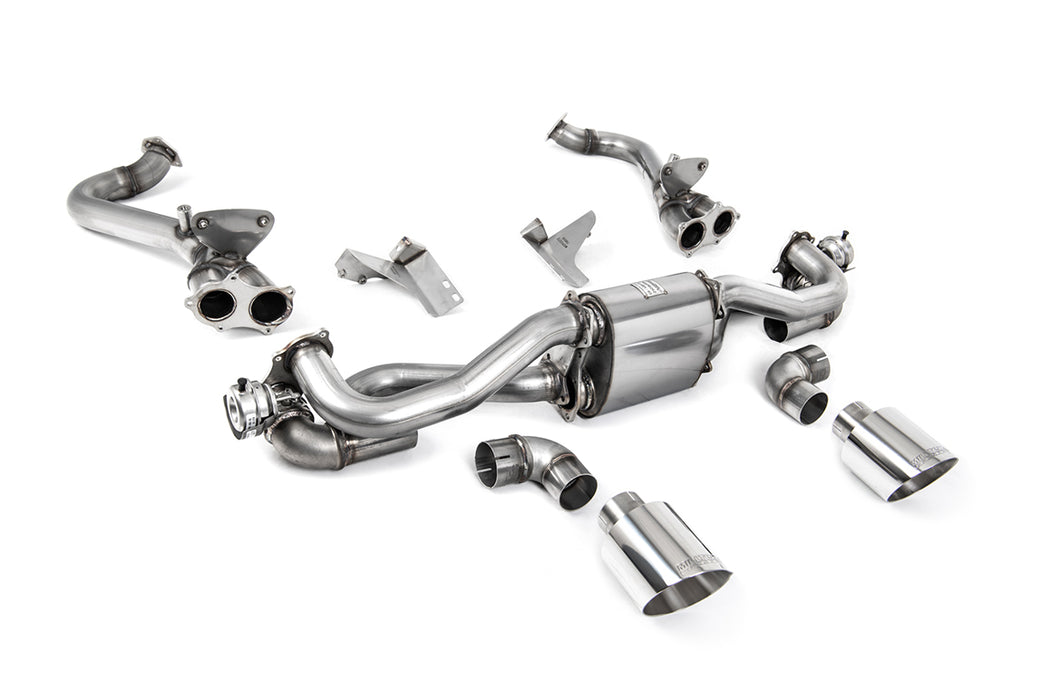 Porsche Cayman 718 GT4 4.0 - ab Feb 2020 Bauzeit Schaltgetriebe, mit OPF – MILLTEK OPF-Ersatzrohr