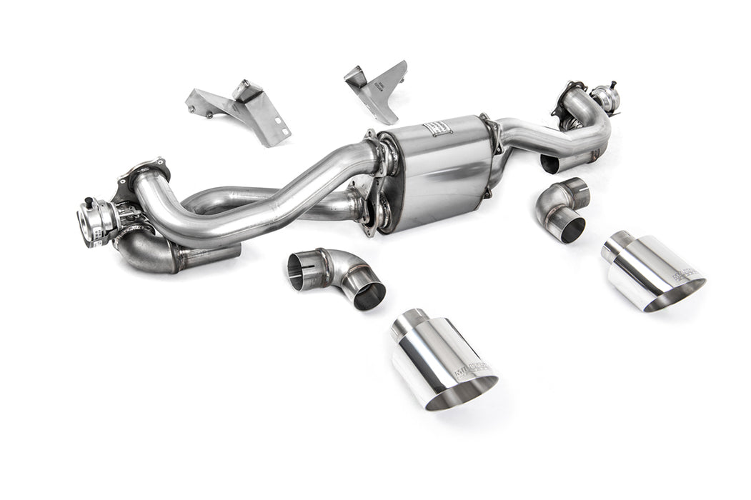 Porsche Boxster 718 GTS & Spyder 4.0 - ab Feb 2020 Bauzeit PDK, mit OPF – MILLTEK Abgasanlage ab Ottopartikelfilter