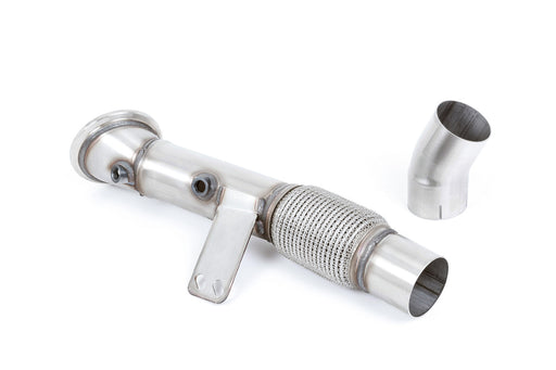 Toyota Supra A90 Coupé 3.0 Turbo - Automatik & Schaltgetriebe, ohne OPF – MILLTEK Downpipe mit Katersatzrohr