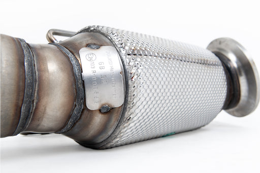 BMW 4er G22 M440i Coupé bis LCI, mit OPF – MILLTEK HJS-Downpipe mit ECE-Zulassung