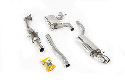 VW Jetta Mk5 GLI 2.0T FSI – MILLTEK Abgasanlage ab Turbolader mit Sportkatalysator