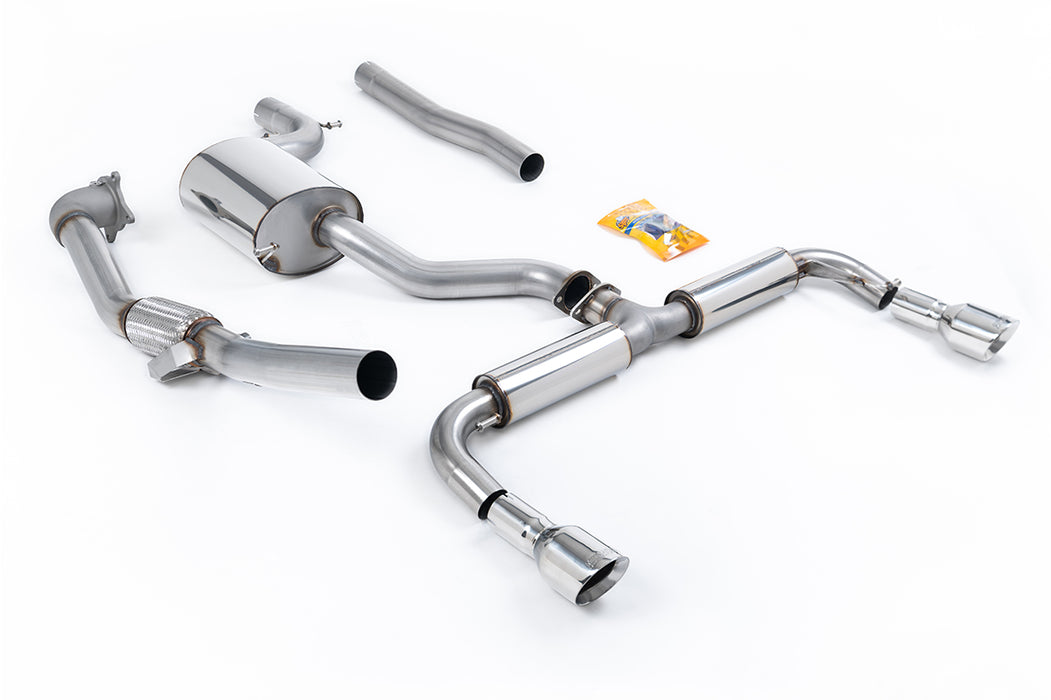 VW Golf Mk6 GTi 2.0 TSI 210 PS – MILLTEK Abgasanlage ab Turbolader ohne Sportkatalysator