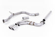 VW Golf MK7 GTD 2.0 TDI 185 PS – MILLTEK Abgasanlage ab Katalysator