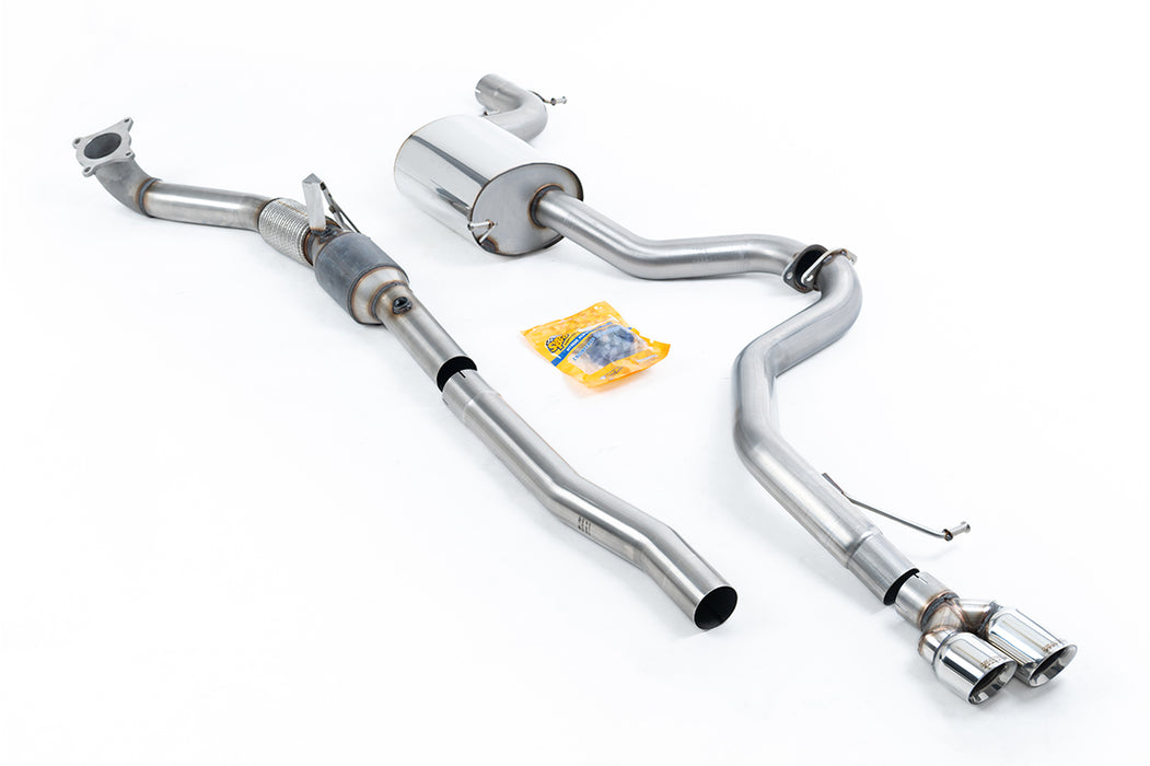 VW Jetta Mk6 GLI 2.0 TSI – MILLTEK Abgasanlage ab Turbolader mit Sportkatalysator