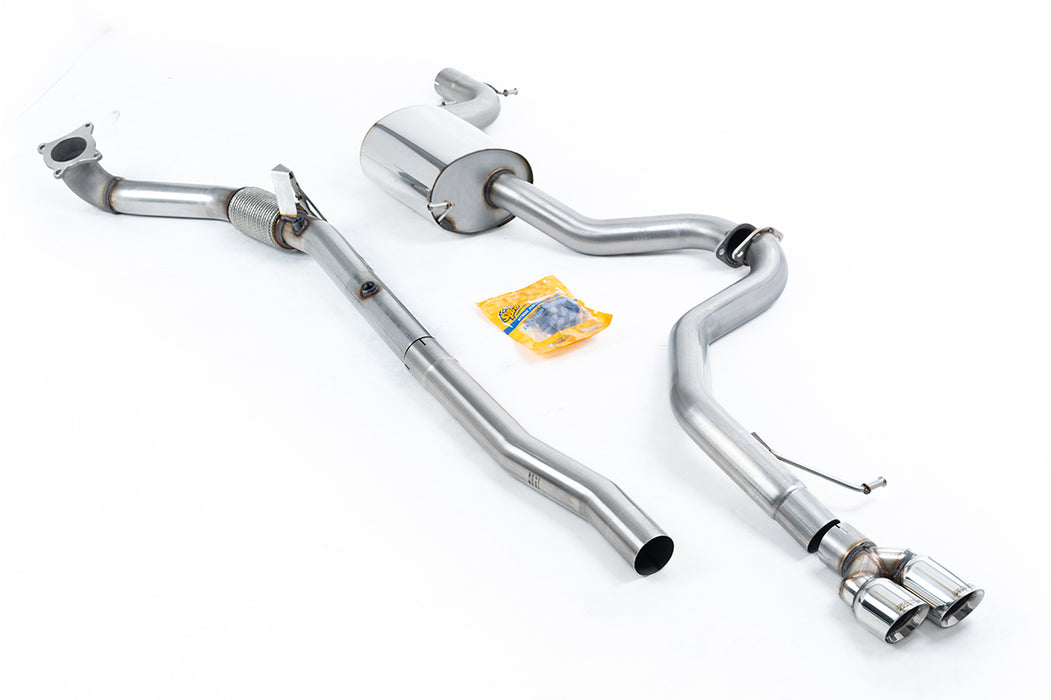 VW Jetta Mk6 GLI 2.0 TSI – MILLTEK Abgasanlage ab Turbolader ohne Sportkatalysator