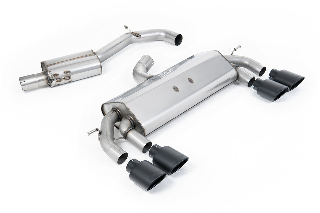 VW Golf MK7 R 2.0 TSI 300 PS (mit ECE & 76.2mm Anlagen) – MILLTEK Abgasanlage ab Katalysator