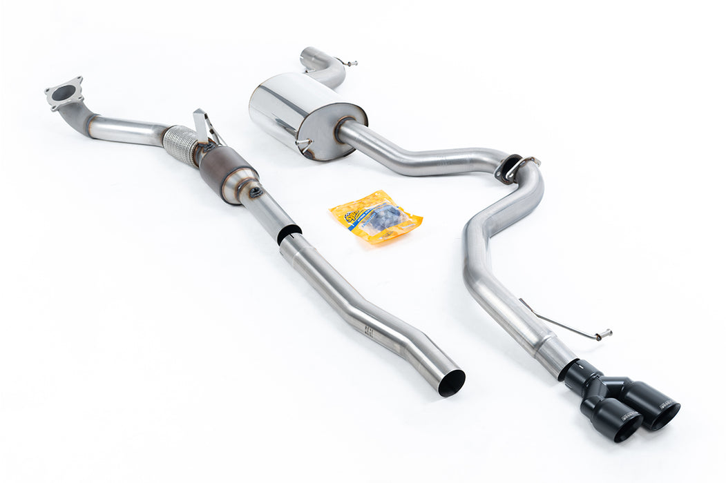 VW Jetta Mk6 GLI 2.0 TSI – MILLTEK Abgasanlage ab Turbolader mit Sportkatalysator