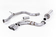 VW Golf MK7 GTD 2.0 TDI 185 PS – MILLTEK Abgasanlage ab Katalysator