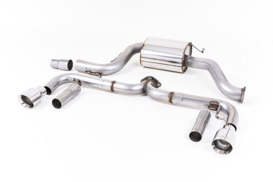VW Beetle 2.0 TSI (A5 Chassis) – MILLTEK Abgasanlage ab Katalysator