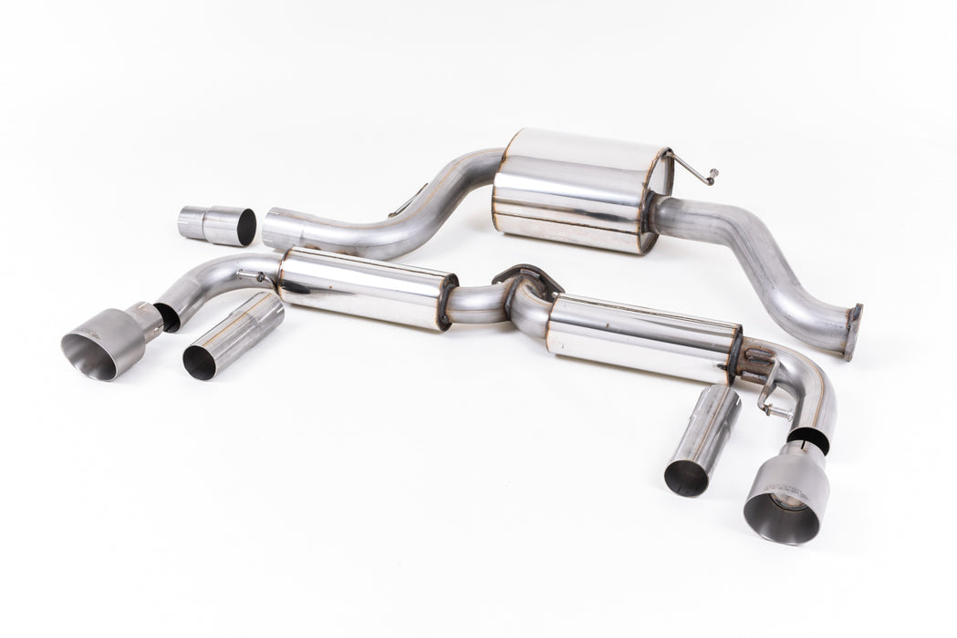 VW Beetle 2.0 TSI (A5 Chassis) – MILLTEK Abgasanlage ab Katalysator