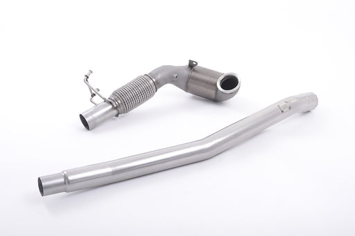 Audi S3 2.0 TFSI quattro 3-Türer 8V/8V.2, ohne OPF – MILLTEK Guss-Downpipe mit Race-Katalysator