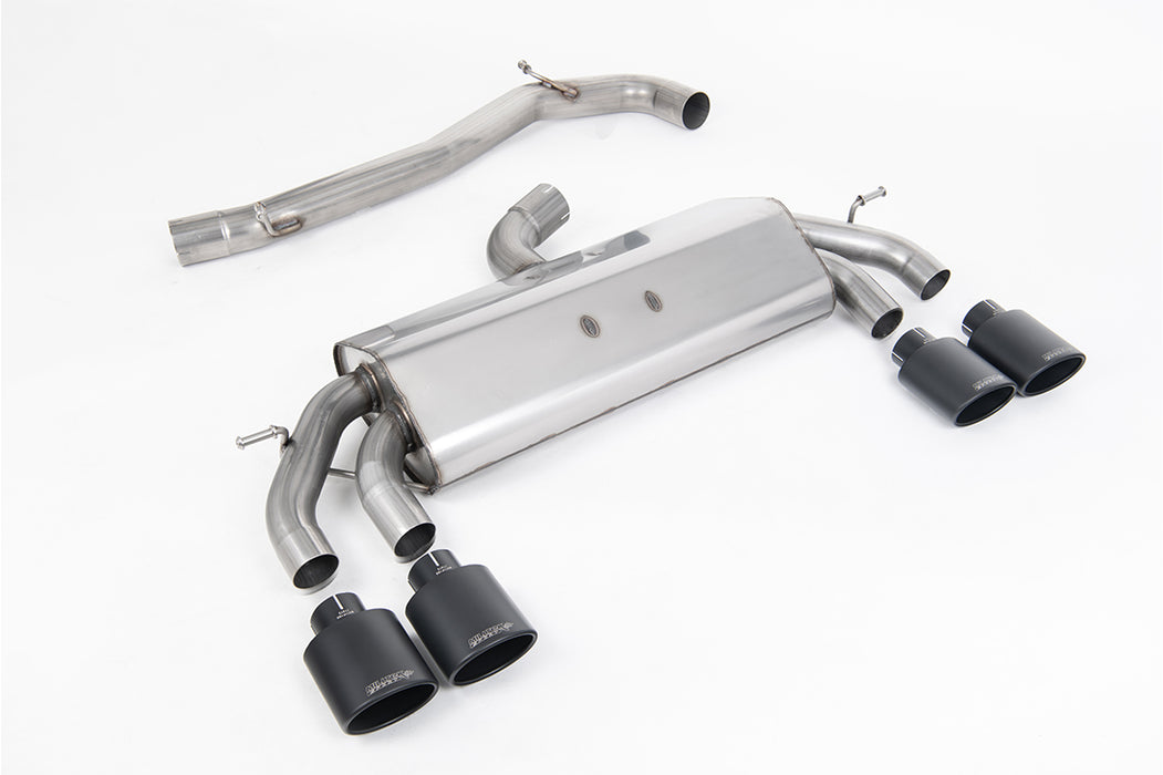 VW Golf Mk7.5 R 2.0 TSI 310 PS - 76mm & mit ECE Anlagen, ohne OPF – MILLTEK Abgasanlage ab Katalysator