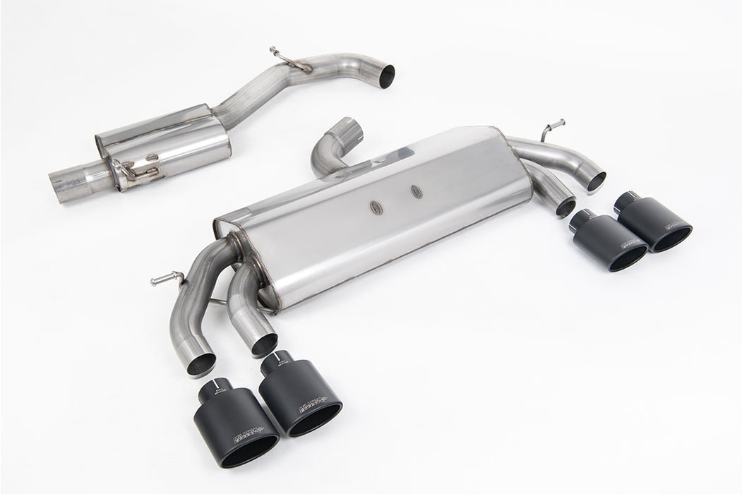 VW Golf Mk7.5 R 2.0 TSI 310 PS - 76mm & mit ECE Anlagen, ohne OPF – MILLTEK Abgasanlage ab Katalysator