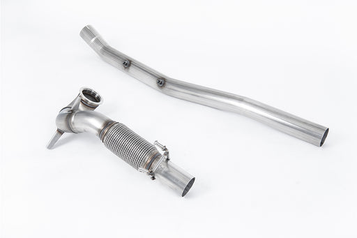 Audi S3 2.0 TFSI quattro 3-Türer 8V.2, mit OPF – MILLTEK Downpipe mit Katersatzrohr