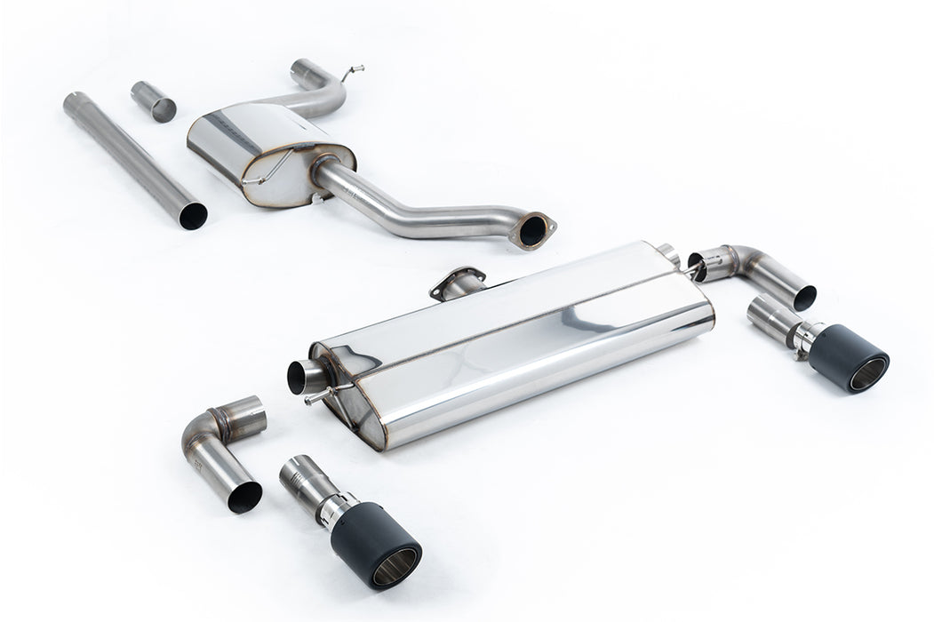 VW Golf Mk7.5 1.5TSI Evo GT & R-Line, mit und ohne OPF – MILLTEK Abgasanlage ab Katalysator
