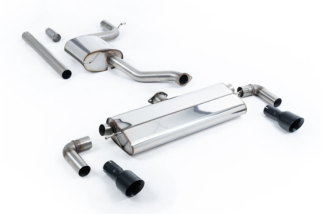 VW Golf Mk7.5 1.5TSI Evo GT & R-Line, mit und ohne OPF – MILLTEK Abgasanlage ab Katalysator