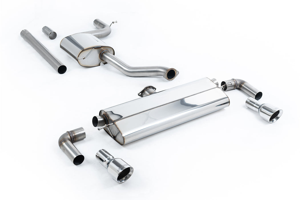 VW Golf Mk7.5 1.5TSI Evo GT & R-Line, mit und ohne OPF – MILLTEK Abgasanlage ab Katalysator