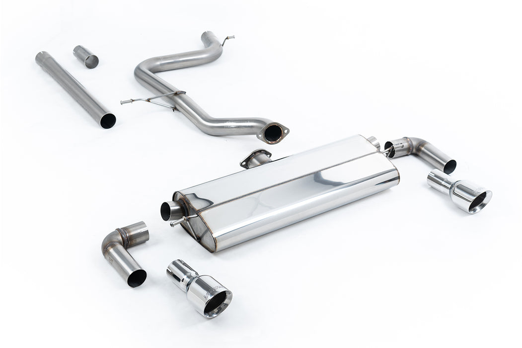 VW Golf Mk7.5 1.5TSI Evo GT & R-Line, mit und ohne OPF – MILLTEK Abgasanlage ab Katalysator