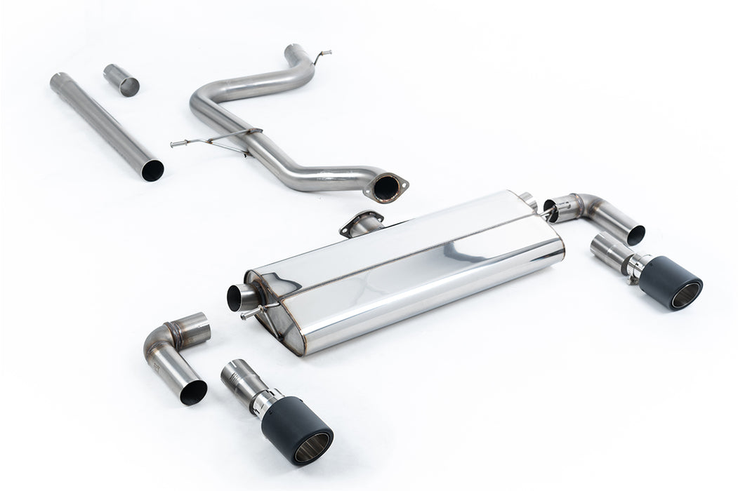 VW Golf Mk7.5 1.5TSI Evo GT & R-Line, mit und ohne OPF – MILLTEK Abgasanlage ab Katalysator