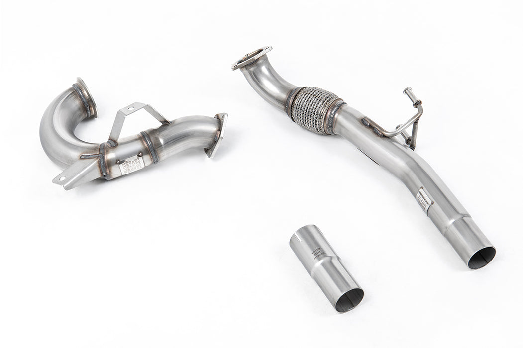 VW Up! 1.0TSI 90 PS (3 & 5-Türer) – MILLTEK Downpipe mit Katersatzrohr